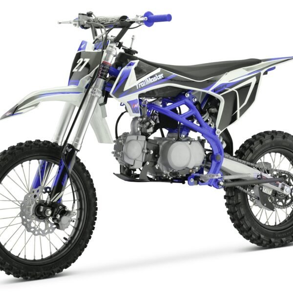 Trailmaster TM27 125cc Dirt Bike, 4-Stroke, Single Cylinder, Air-Cooled, Kick Start