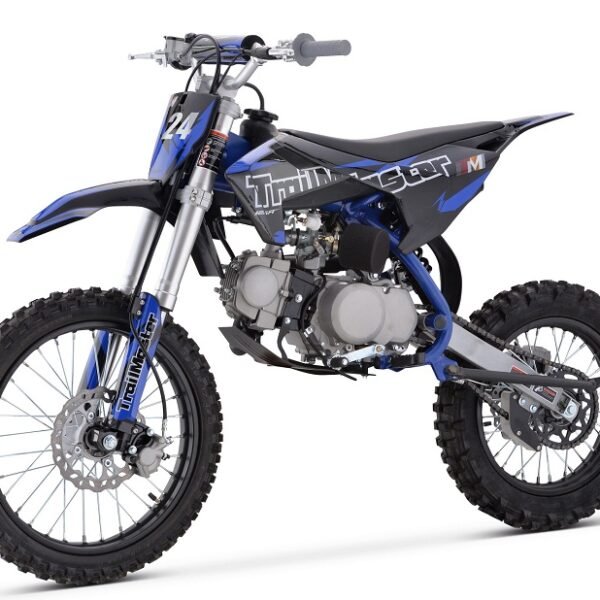 Trailmaster TM24 125cc Dirt Bike, Manual 4-Speed Transmission, 17-Inch Front Tire, 32.7-Inch Seat Height