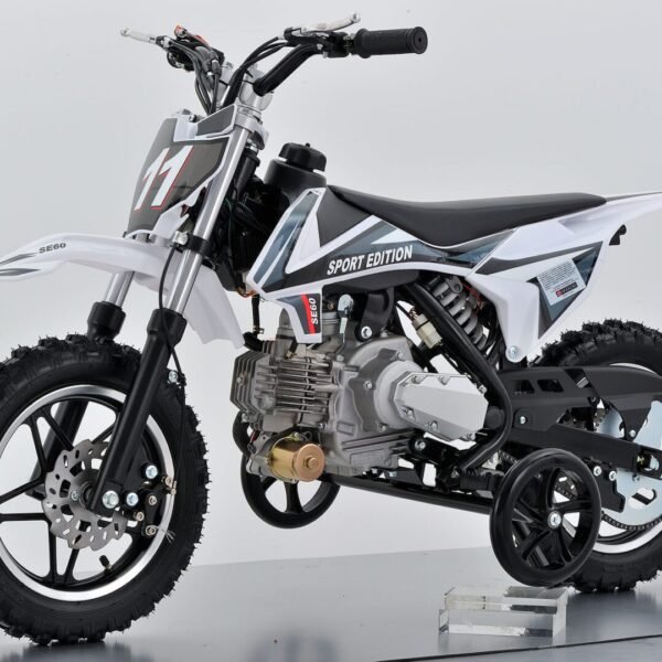 Vitacci DB-S60 60cc Kids Dirt Bike, Fully Automatic, 25-Inch Seat Height, Electric Start