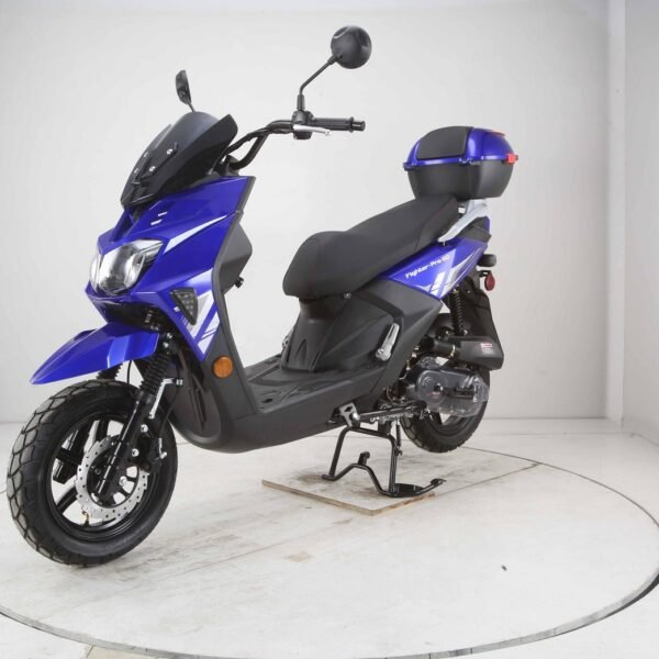 Vitacci Fighter Pro 50cc Scooter, CVT Automatic, 4-Stroke GY6 Engine, Air-Cooled