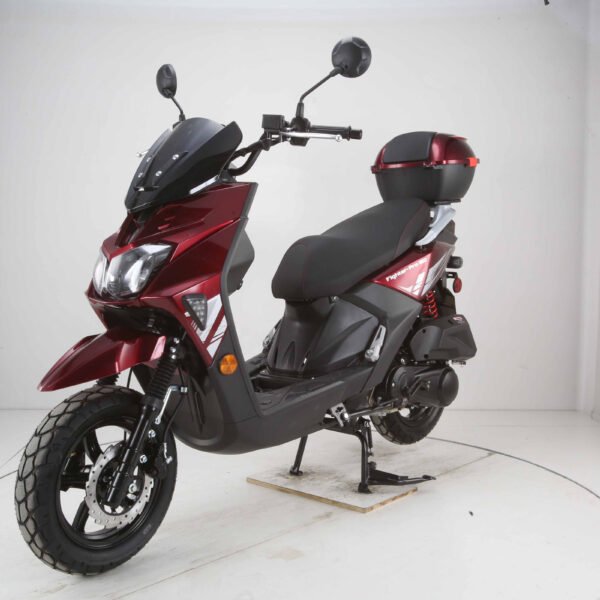 Vitacci Fighter Pro 150cc Scooter, CVT Automatic, GY6 4-Stroke Engine, Air-Cooled
