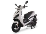 Ice Bear Ascend R9 200 EFI Street Legal Scooter, 200cc GY6 Engine, Digital speedometer, LED lights, USB Port, 12" wheels, Electric start (PMZ200-R9)