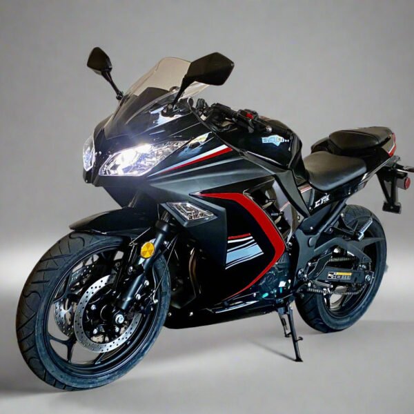 Boom Motor BD250-5 250cc EFI Motorcycle, 6-Speed Clutch, Hydraulic Disc Brake, 17″ Aluminum Alloy, Electric Start