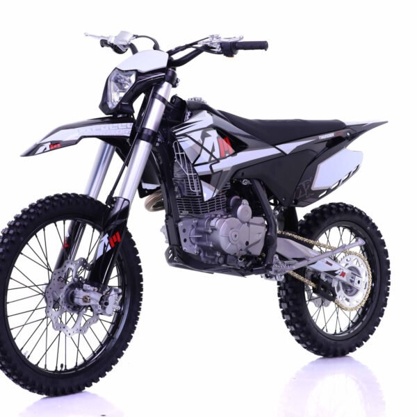 Apollo Thunder 300cc DLX Dirt Bike, 4-stroke, Single cylinder, Air cooling, Electric Start & Kick Start, 37.20 inches Seat Height