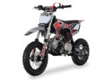 New Ice Bear PAD90-V2 90cc Dirt Bike, Semi-Automatic 4-Speed, 4-Stroke Air-Cooled Engine with Electric & Kick Start, Disc Brakes, 27” Seat Height