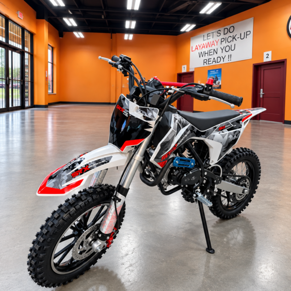 Icebear PRO MINI (PAD50-3) 57.6cc Off-Road Dirt Bike, (In Store)